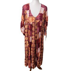 Free People Ibiza Getaway Maxi Dress XS